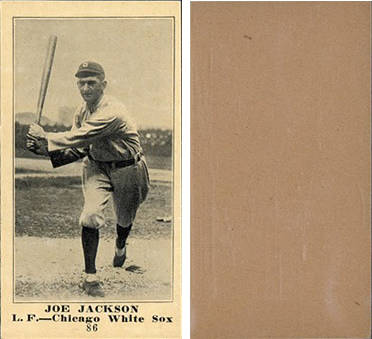 Joe Jackson Rookie Card Found in Old Trading Card Album